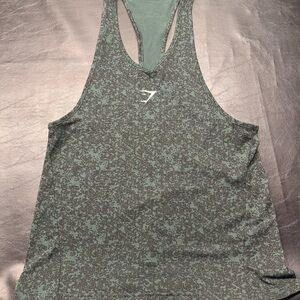 Gymshark Green Racerback Tank Top